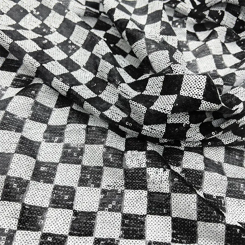 symmetric geometric grid alternating two tone square fabric symmetric geometric grid alternating two tone square fabric