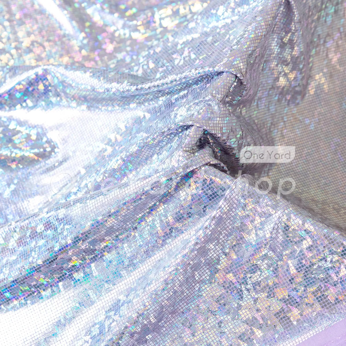 iridescent square lavender lame fabric iridescent square lavender lame fabric