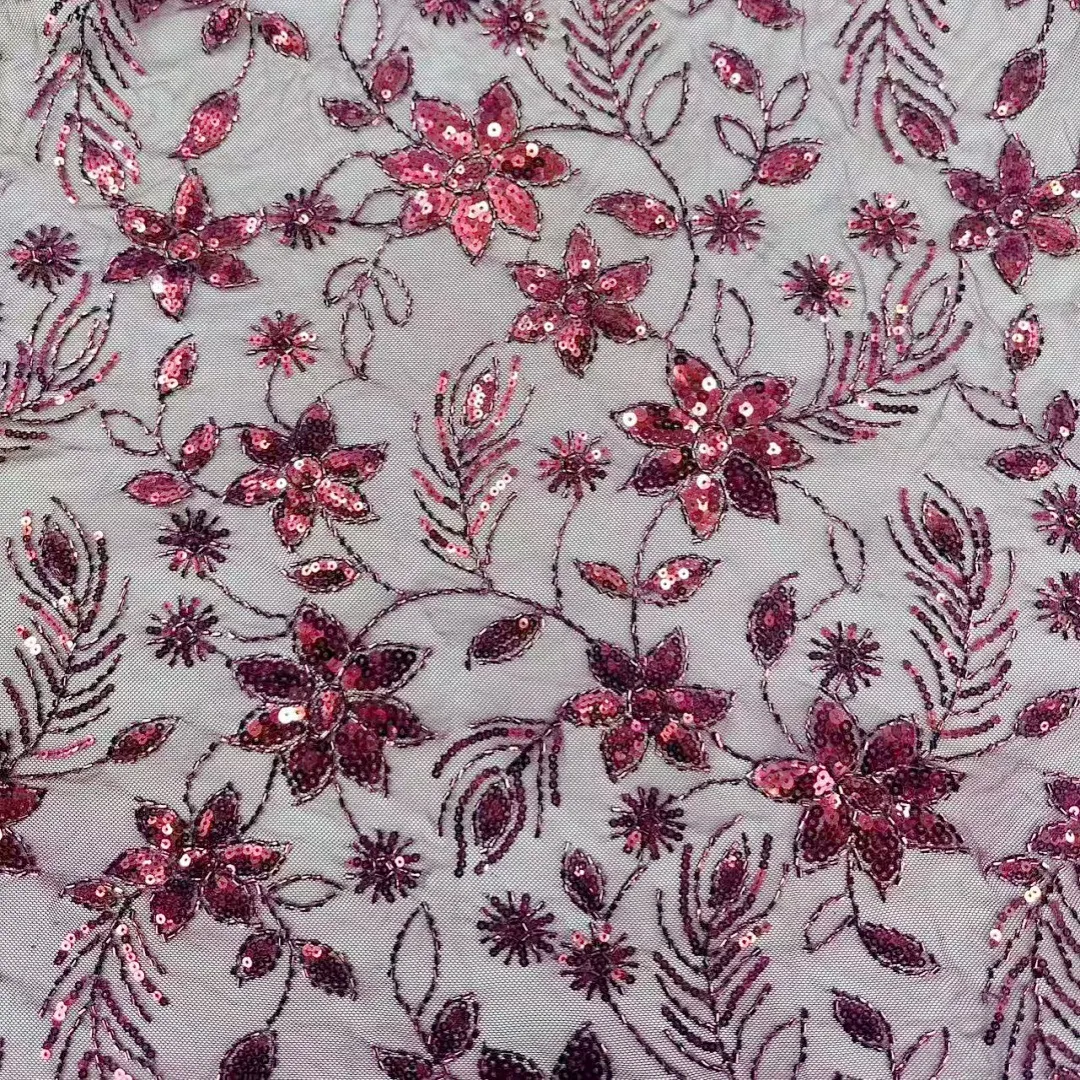 floral vine sequin embroidered mesh fabric by the yard floral vine sequin embroidered mesh fabric by the yard