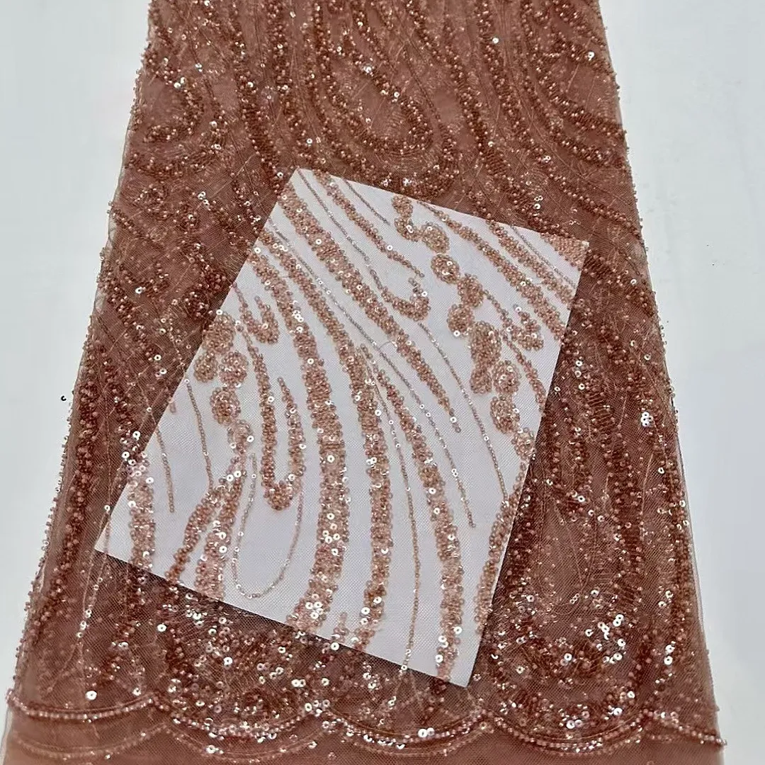 abstract wave bead sequin mesh fabric abstract wave bead sequin mesh fabric