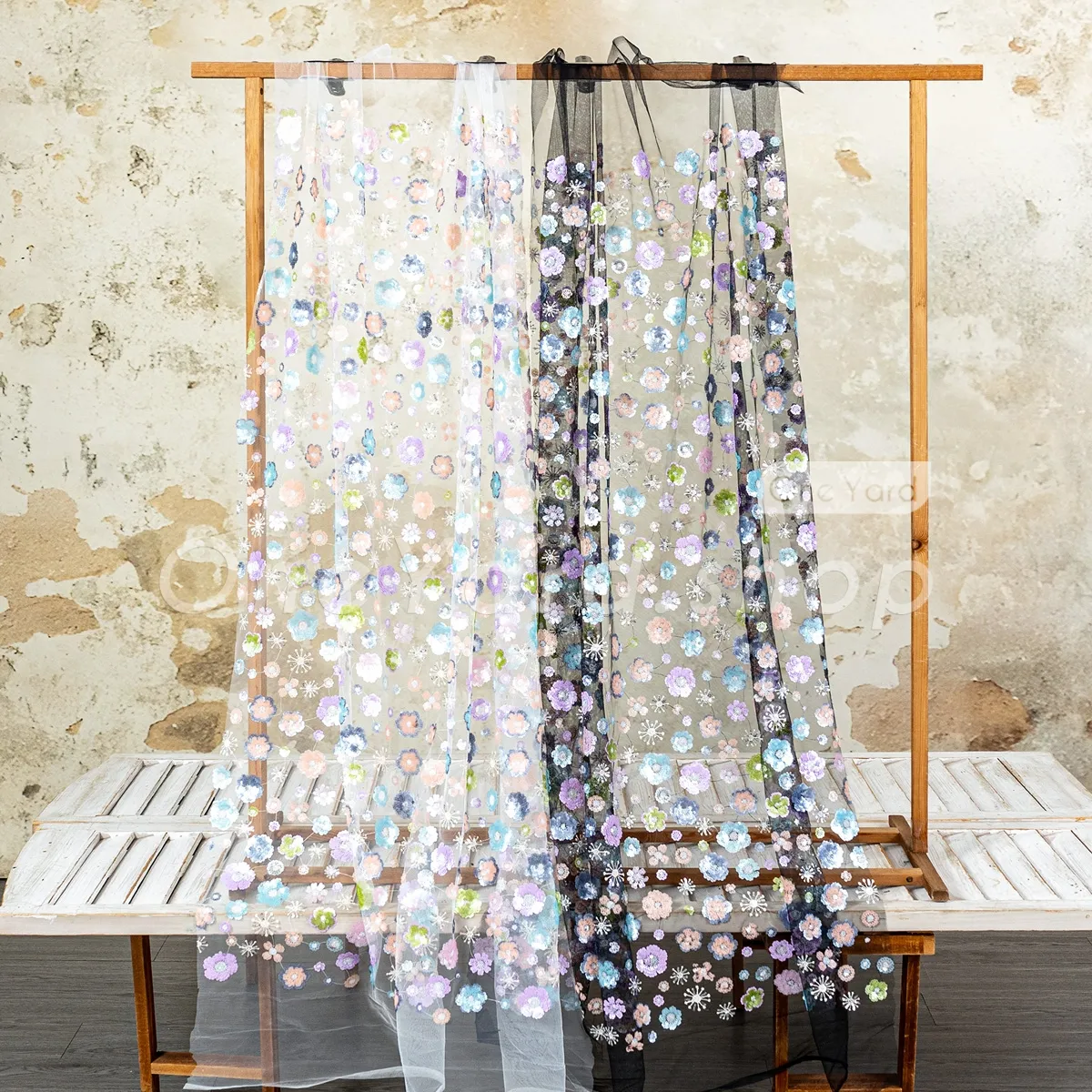 lavender blue green peach and violet multi color sequin fabric lavender blue green peach and violet multi color sequin fabric