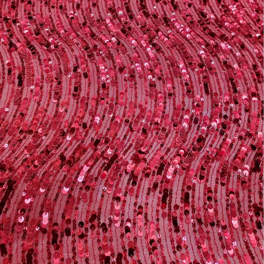 dynamic abstract swirling wave sequin mesh fabric dynamic abstract swirling wave sequin mesh fabric