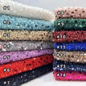 raindrop dangle sequined beading fabric color chart