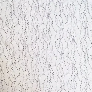 irregular wavy line soft tulle fabric