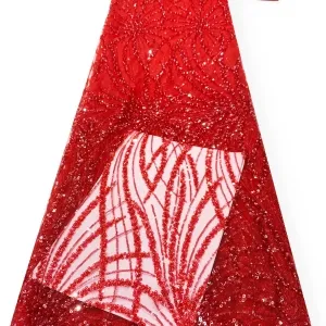 firework burst sequins and beads beading mesh fabric
