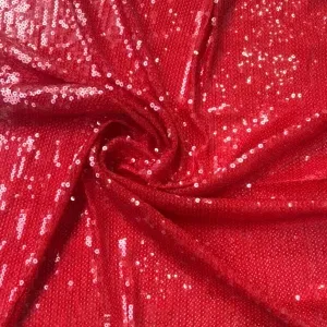 allover clear sequin shimmering fabric