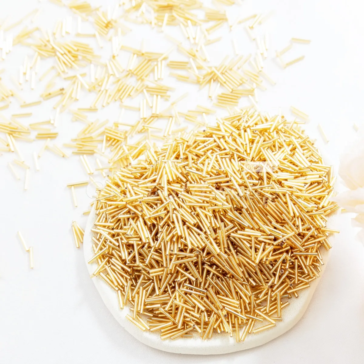 12mm long gold thin cylinders 12mm long gold thin cylinders