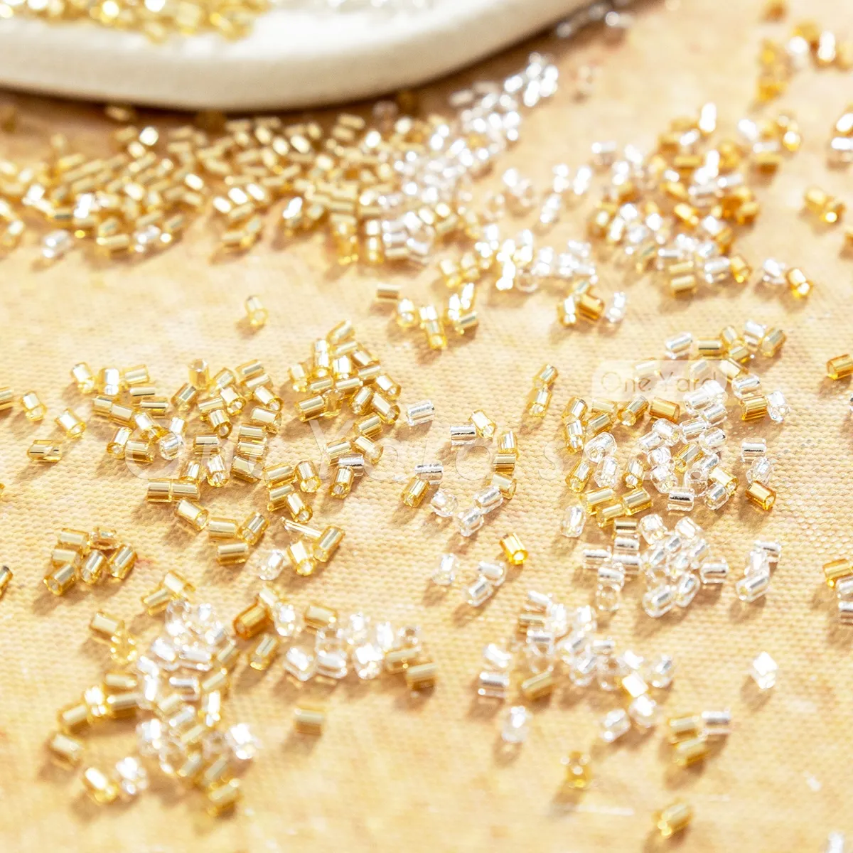 glossy 2mm metallic plastic short tube bugle beads glossy 2mm metallic plastic short tube bugle beads