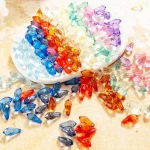 8x18mm lightweight drop beads top drilled dangles