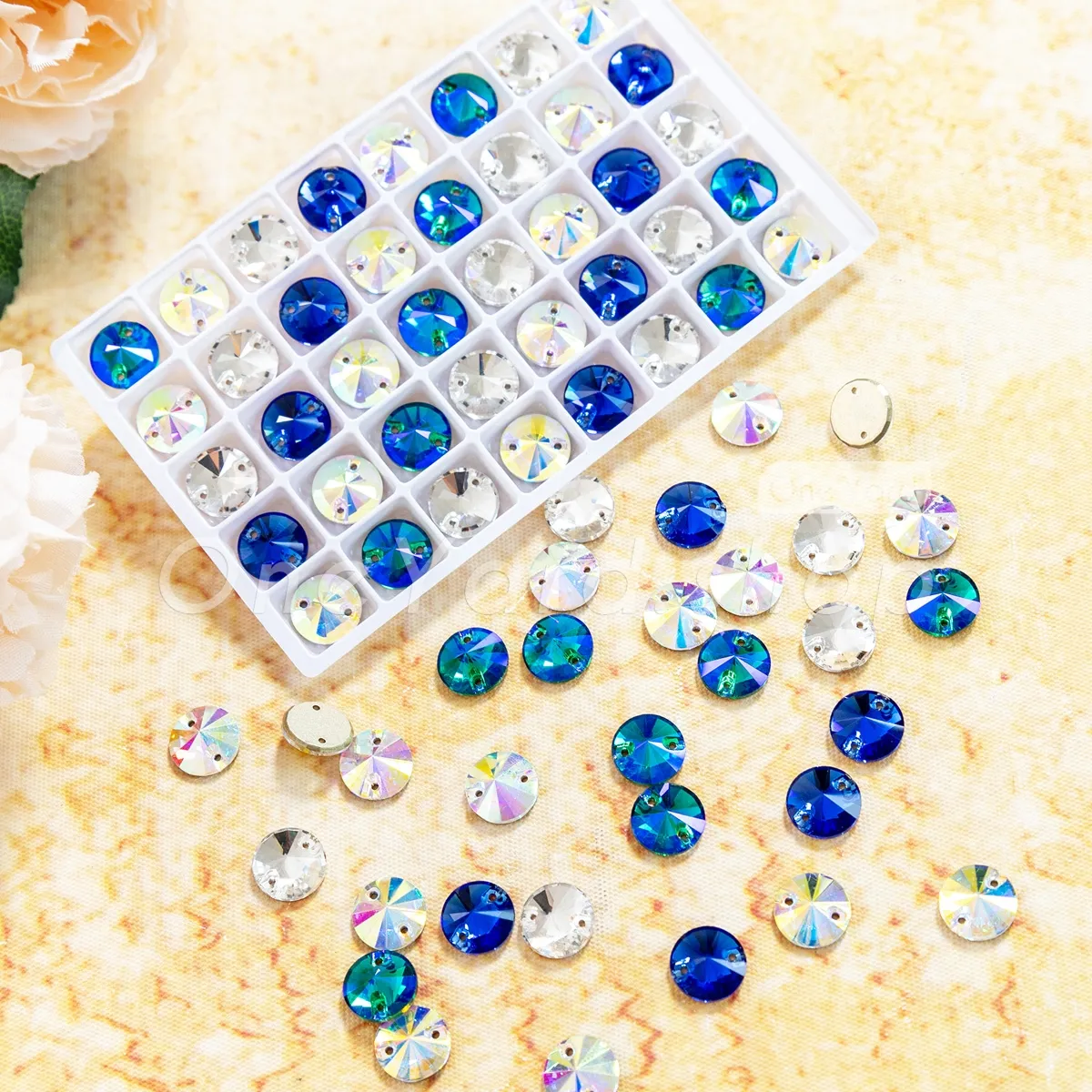 multi faceted geometry round glass sew on rhinestones multi faceted geometry round glass sew on rhinestones