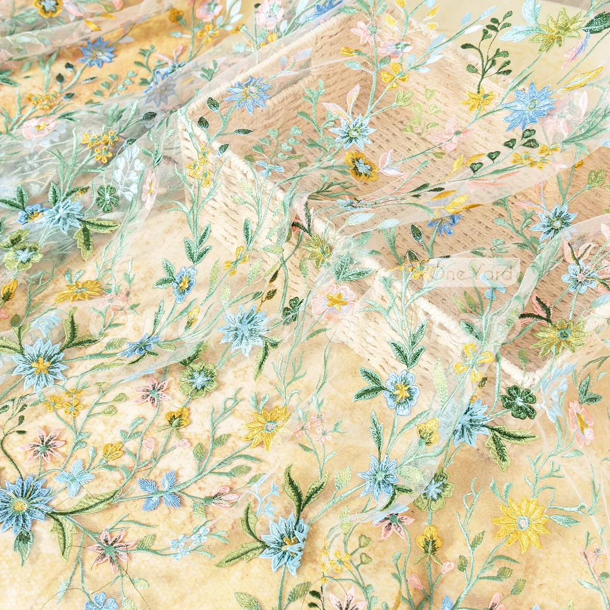 wildflowers in shades of pastel blue soft pink and vibrant yellow wildflowers in shades of pastel blue soft pink and vibrant yellow