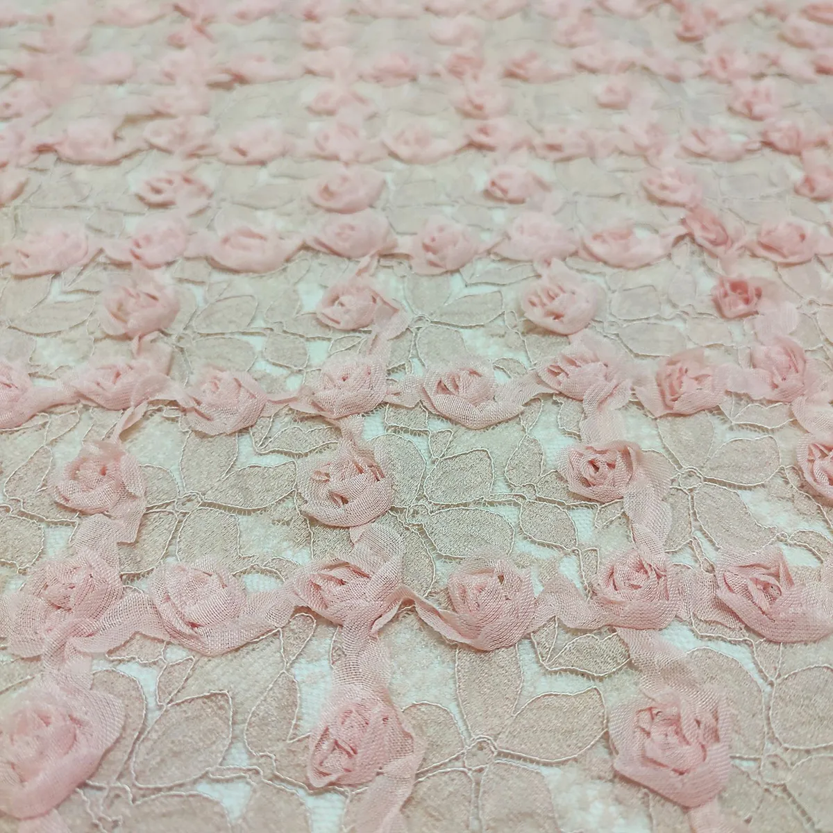 romantic 3d rosette embroidery floral lace fabric romantic 3d rosette embroidery floral lace fabric