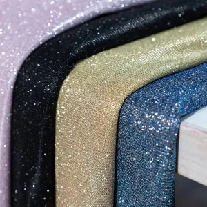 iridescent metallic glitter lurex fabric