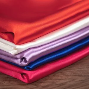 shiny cheap satin fabric