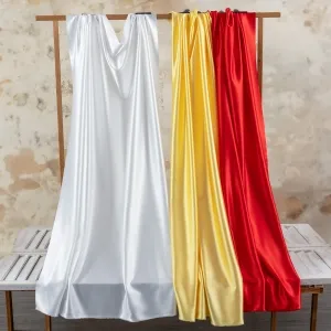 shiny thin satin fabric for sale by the yard