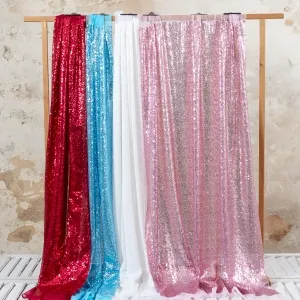 3mm metallic sequin fabric