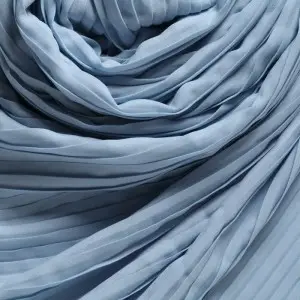 glamorous wrinkled chiffon dress fabric