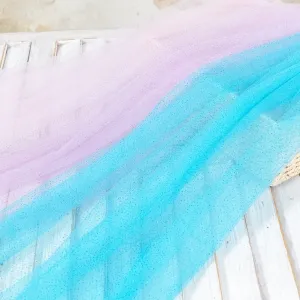 soft mesh tulle with glitter sparkles