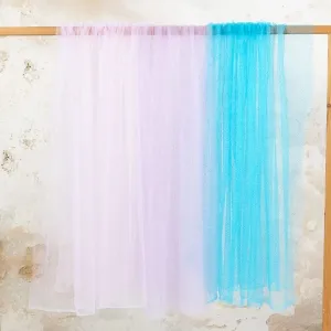 sparkly tiny metallic glitter glued tulle fabric by the yard