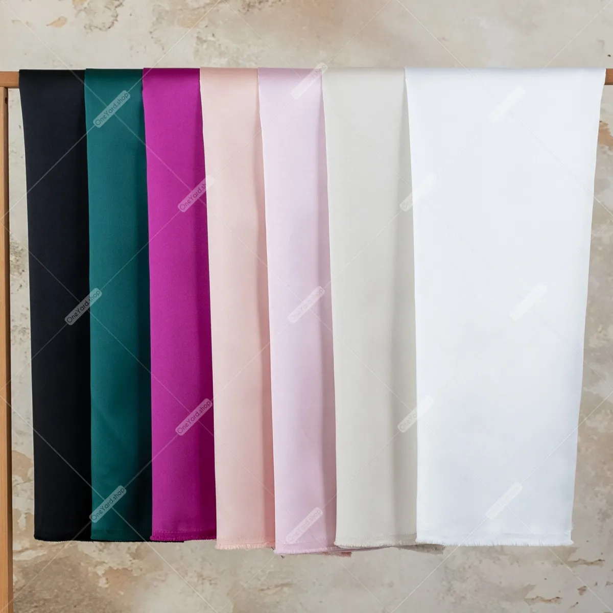 bridal stiff thick twill satin