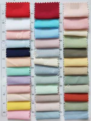 monolayer linen fabric color chart