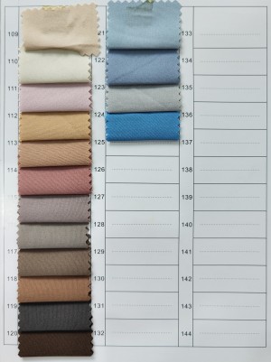 monolayer linen fabric color chart