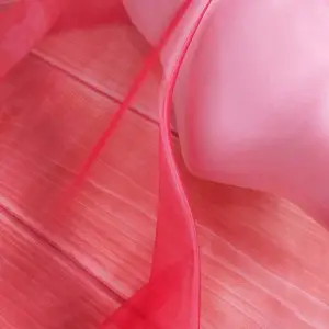 super soft thin and smooth 2040 organza fabric