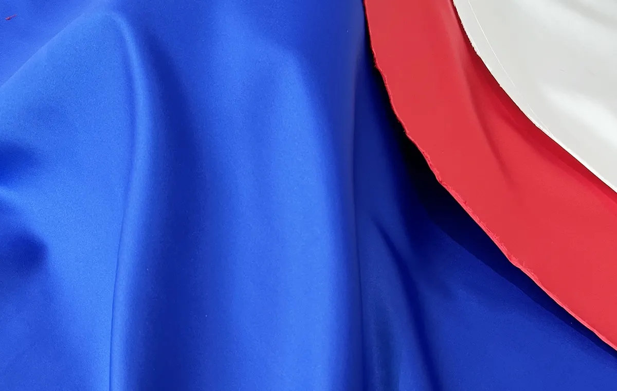 glossy soft satin fabric