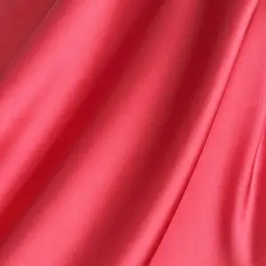 soft and glossy drape thin satin fabric