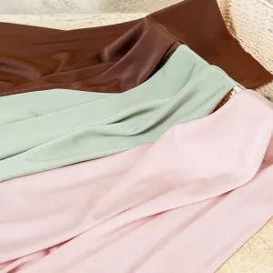 ultra-soft drape satin