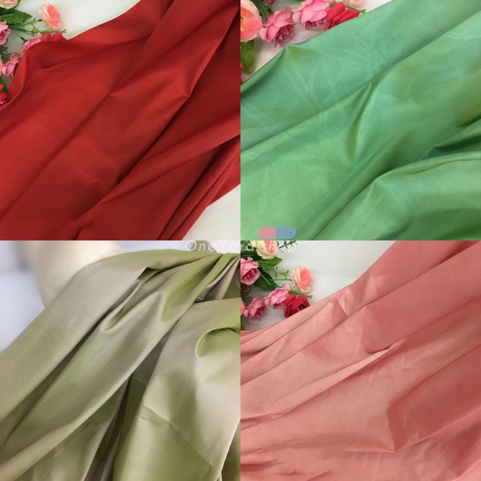 iridescent polyester taffeta 230t crisp dress fabric