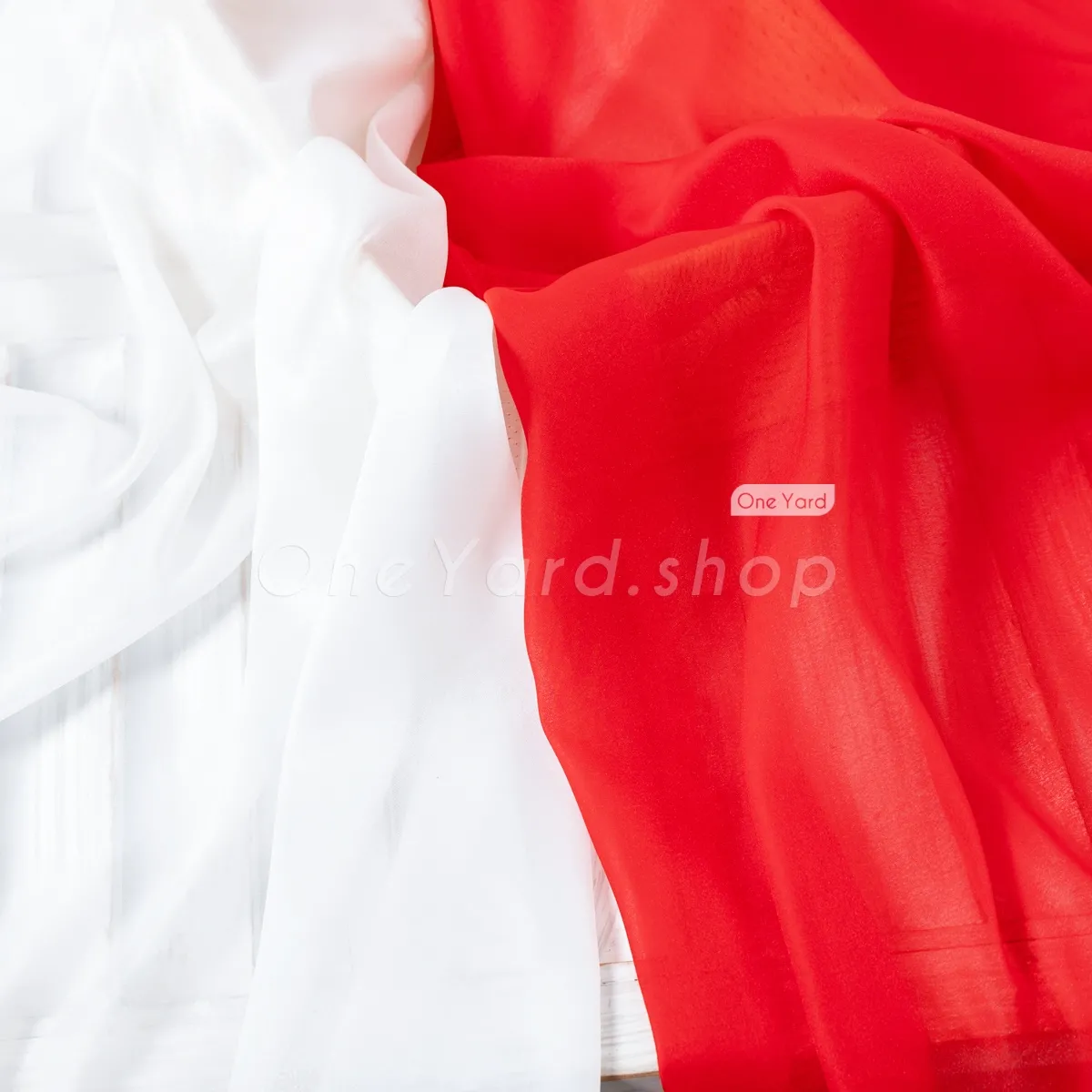 shimmering soft good drape organza