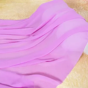 skin friendly and comfortable lilac chiffon