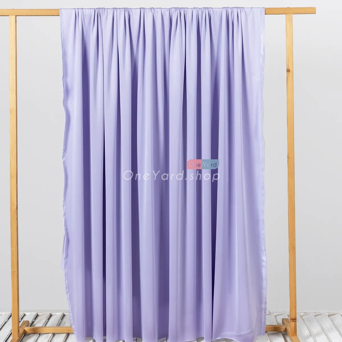 versatile lavender full drape ITY knit jersey fabric by the yard