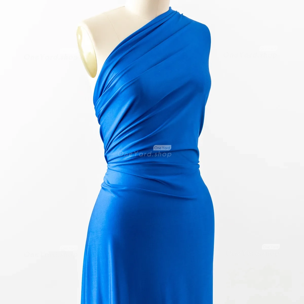 royal blue stretch good drape jersey knit material royal blue stretch good drape jersey knit material