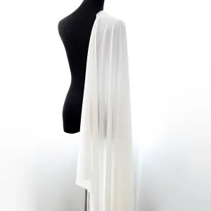 ivory thickened tangled yarn linen chiffon fabric