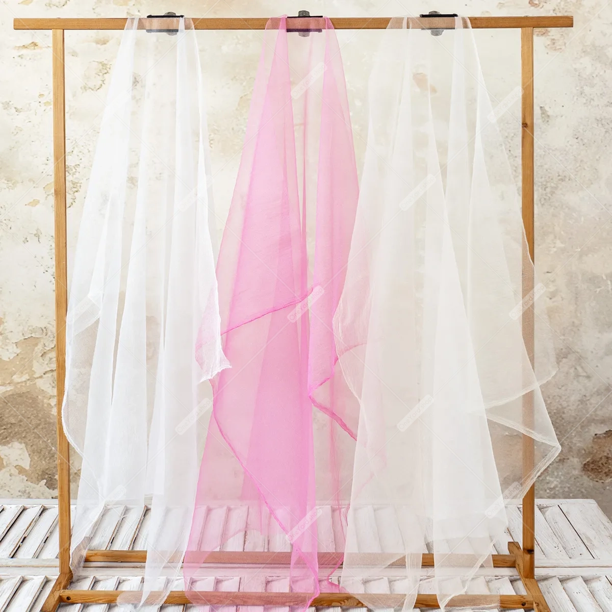extremely lightweight and sheer bubbly gauze