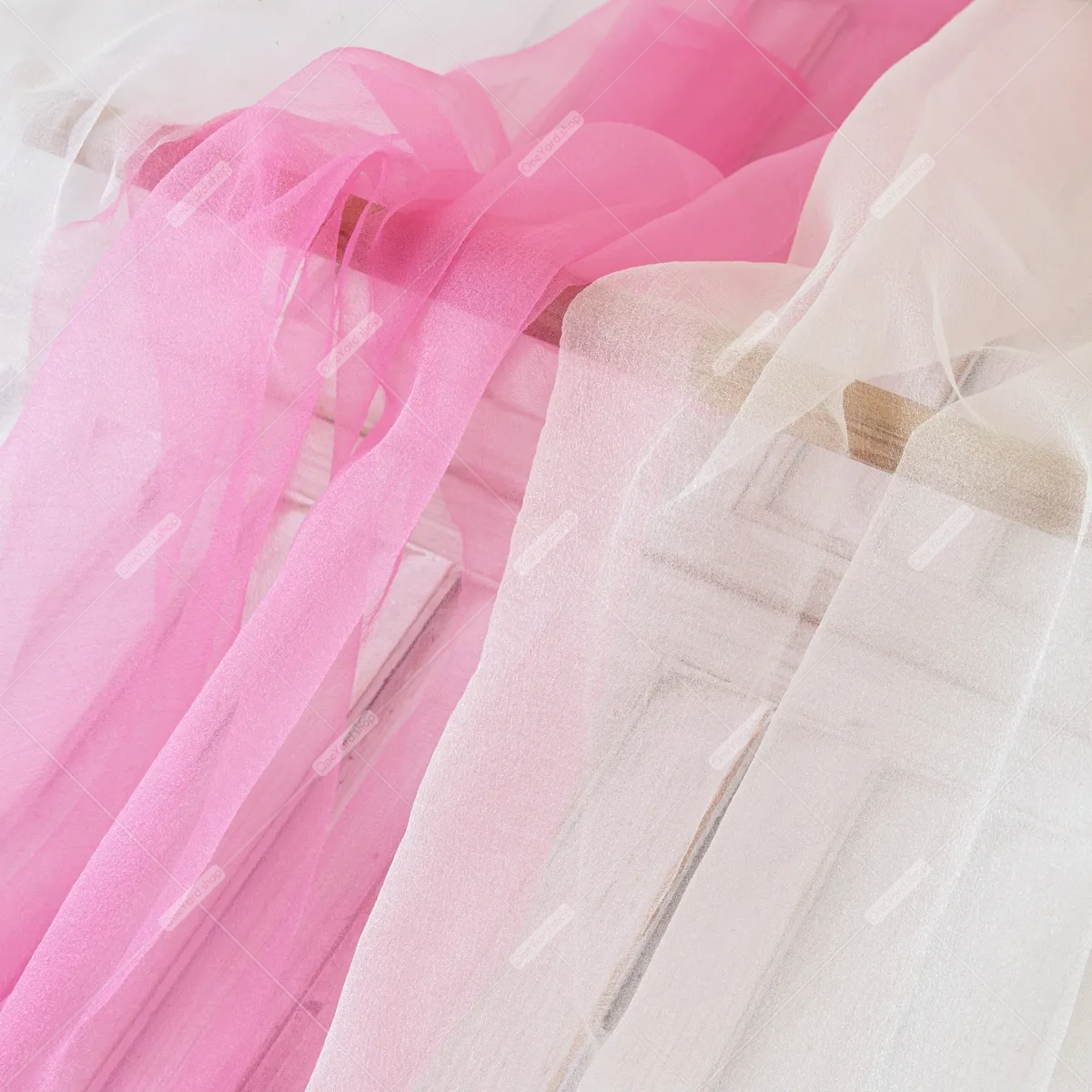 lightweight and sheer bubbly rough gauze