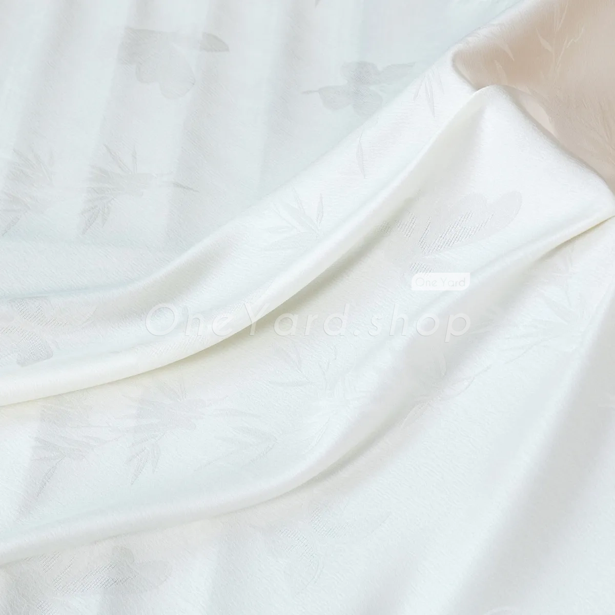 bamboo leaf n butterfly jacquard fabric bamboo leaf n butterfly jacquard fabric