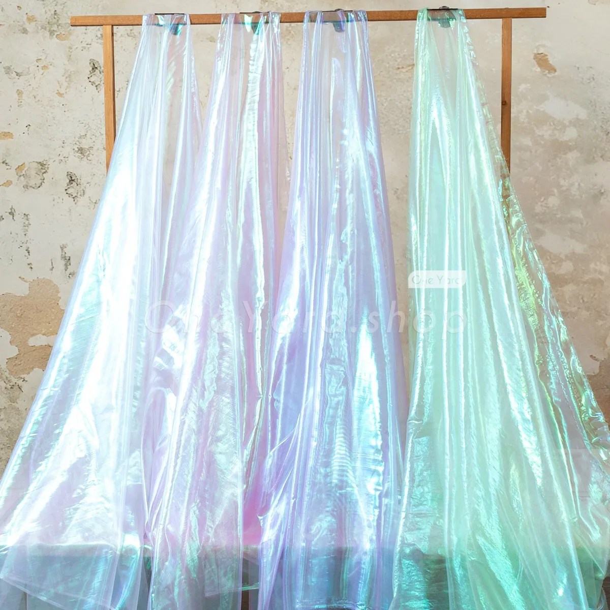 iridescent organza for fantasy and high fashion projects
