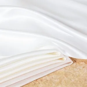 premium 395 bridal satin fabric for wedding dresses