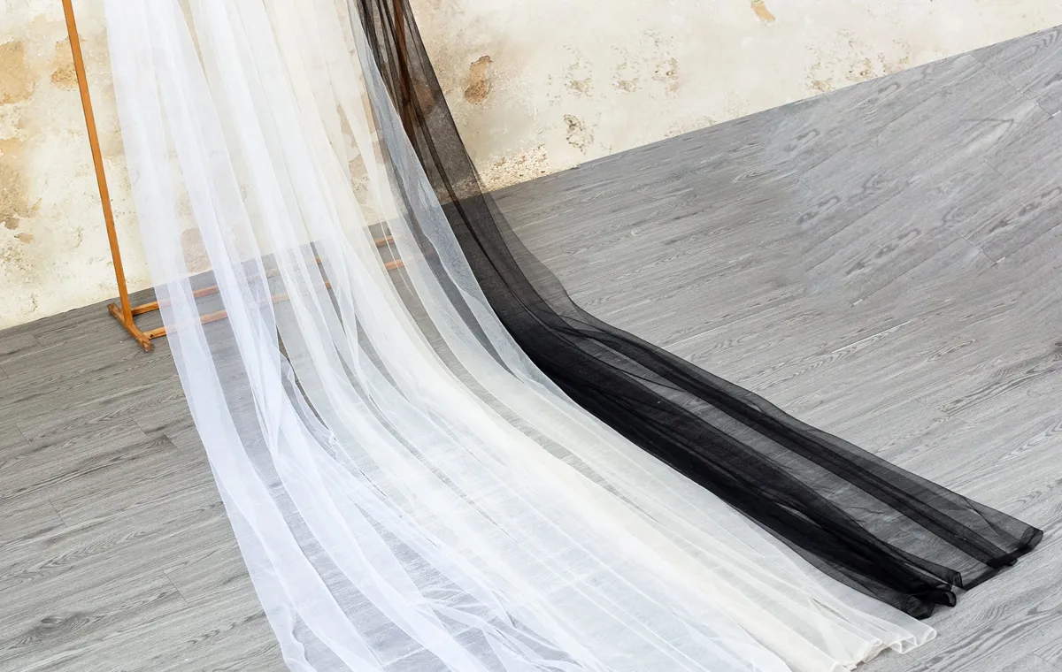 300cm wide soft tulle fabrics