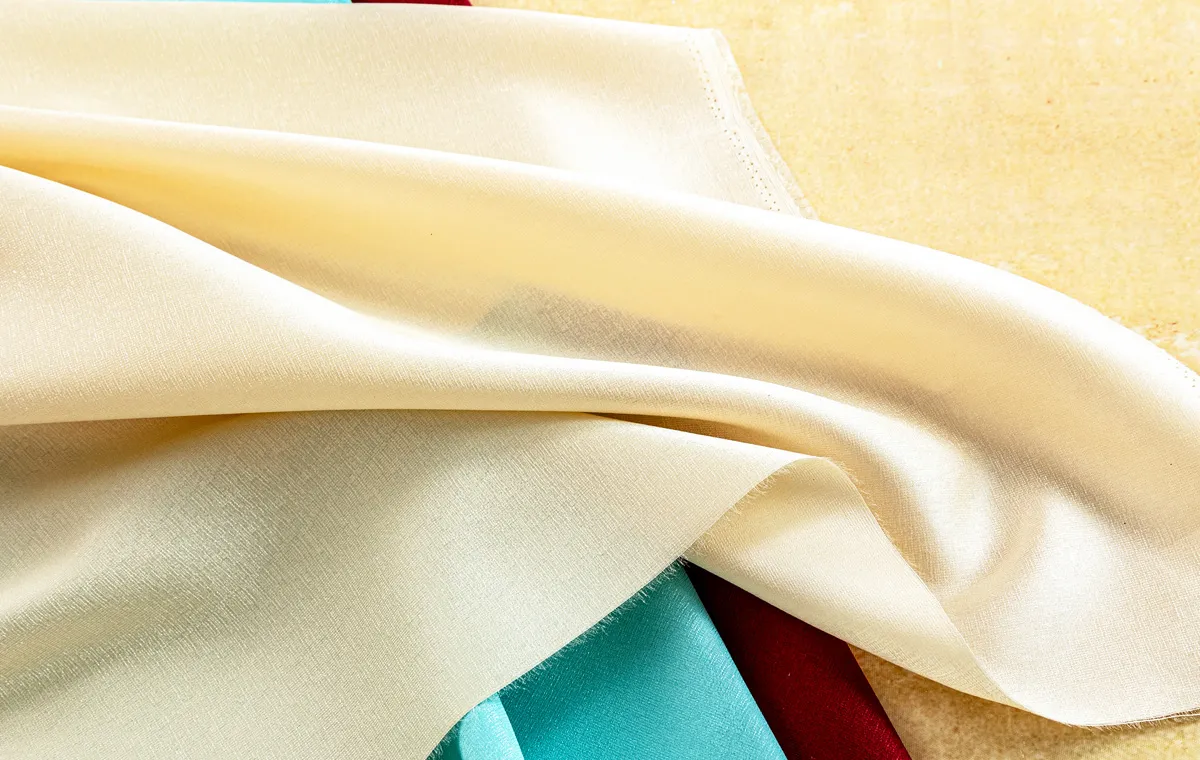 bark textured satin fabrics