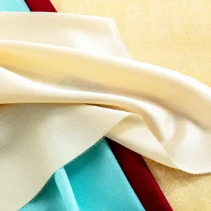 subtle bark textured luminous satin fabric for dresses