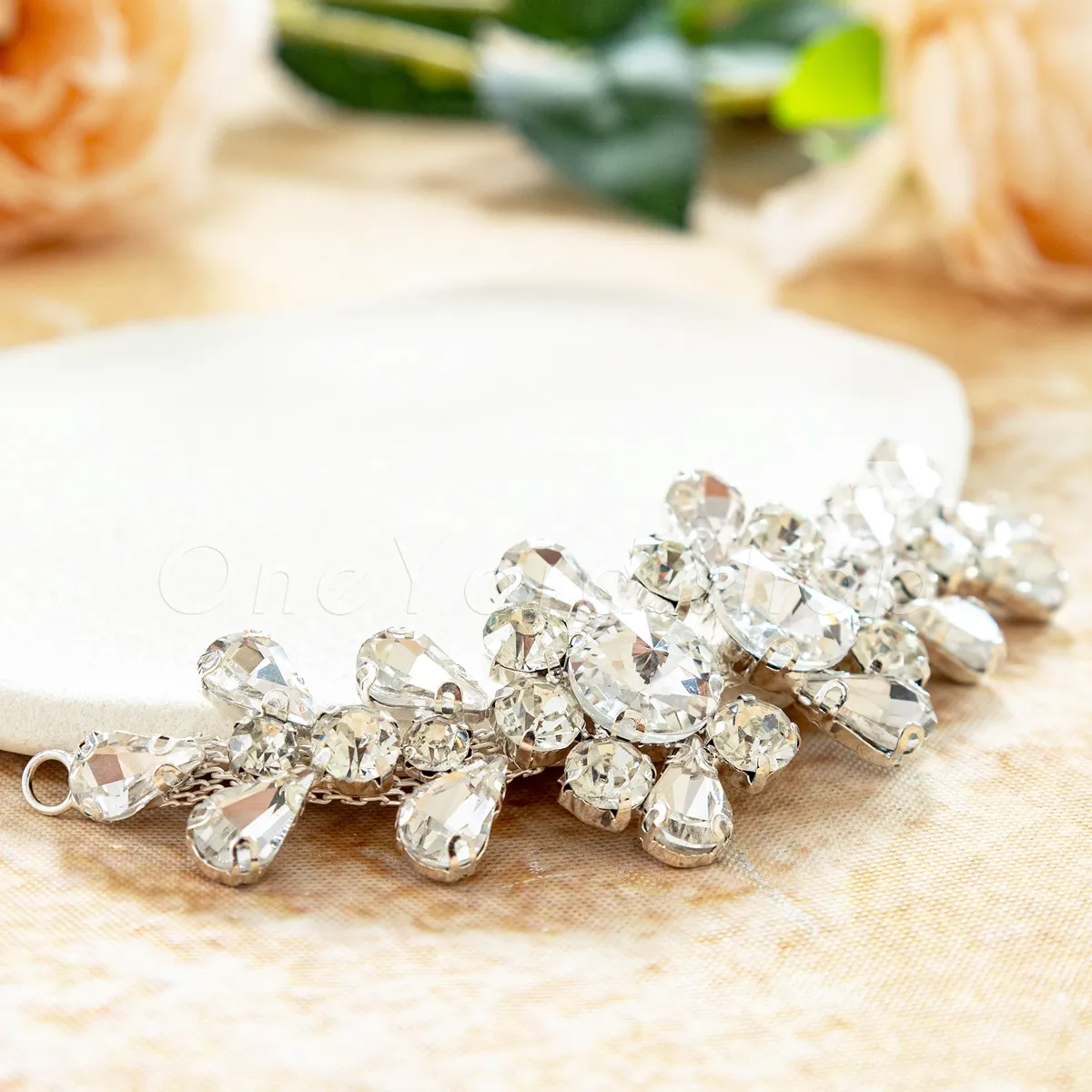 luxury and sparkle glass rhinestone floral embellishment luxury and sparkle glass rhinestone floral embellishment
