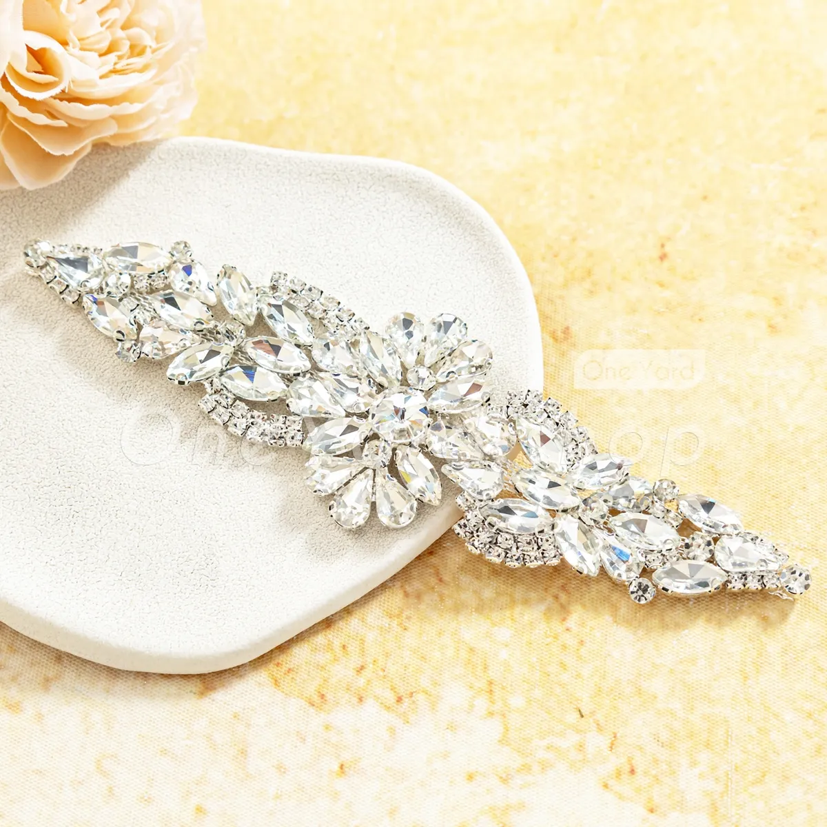 crystal clear diamon applique for pageant crowns crystal clear diamon applique for pageant crowns